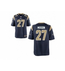 Nike St. Louis Rams 27 Tre Mason blue Limited NFL Jersey