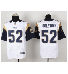 Nike St. Louis Rams 52 Alec Ogletree White Elite NFL Jersey
