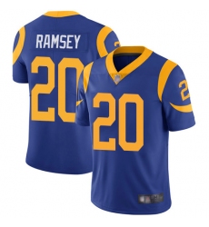 Rams 20 Jalen Ramsey Royal Blue Alternate Mens Stitched Football Vapor Untouchable Limited Jersey
