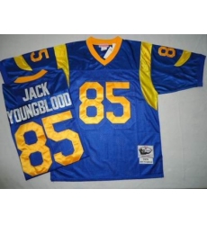 Rams 85 Jack Youngblood throwback 4XL jersey