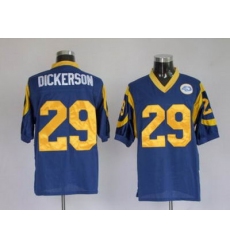 St.Louis Rams 29 Eric Dickerson blue Throwback Jersey