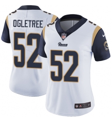 Nike Rams #52 Alec Ogletree White Womens Stitched NFL Vapor Untouchable Limited Jersey