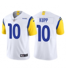 Youth Los Angeles Rams #10 Cooper Kupp White Stitched Football Limited Jersey