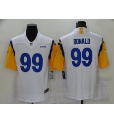 Youth Los Angeles Rams 99 Aaron Donald White Vapor Untouchable Limited Jersey