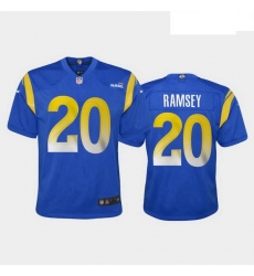 Youth Los Angeles Rams Jalen Ramsey 2020 Vapor Limited Jersey Royal