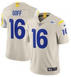 Youth Nike Los Angeles Rams 16 Jared Goff Bone 2020 New Vapor Untouchable Limited Jersey