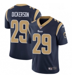 Youth Nike Los Angeles Rams 29 Eric Dickerson Navy Blue Team Color Vapor Untouchable Limited Player NFL Jersey