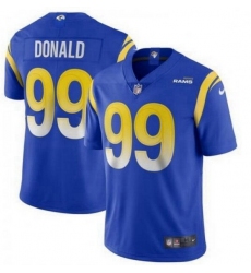 Youth Nike Los Angeles Rams 99 Aaron Donald Royal 2020 New Vapor Untouchable Limited Jersey