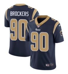 Youth Nike Rams #90 Michael Brockers Navy Blue Team Color Stitched NFL Vapor Untouchable Limited Jersey