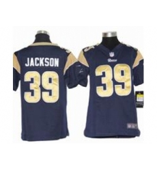 Youth Nike Youth St. Louis Rams #39 Steven Jackson Blue jerseys