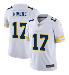 Chargers 17 Philip Rivers White Mens Stitched Football Limited Team Logo Fashion Jersey