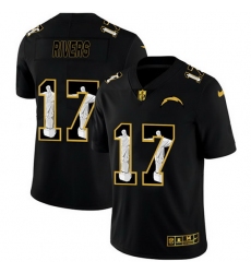 Los Angeles Chargers 17 Philip Rivers Men Nike Carbon Black Vapor Cristo Redentor Limited NFL Jersey