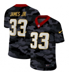 Los Angeles Chargers 33 Derwin James Jr Men Nike 2020 Black CAMO Vapor Untouchable Limited Stitched NFL Jersey