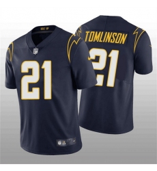 Men Los Angeles Chargers 21 LaDainian Tomlinson Navy Vapor Untouchable Limited Stitched Jersey