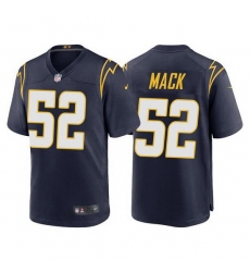 Men Los Angeles Chargers 52 Khalil Mack Navy Vapor Untouchable Limited Stitched jersey