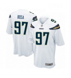 Men Los Angeles Chargers 97 Joey Bosa Game White Football Jersey