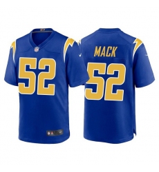 Men Los Angeles Chargers Khalil Mack #52 Blue Vapor Limited Jersey