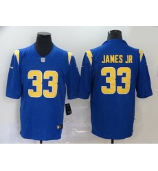 Men Nike Chargers 33 Derwin James Blue 2020 New Vapor Untouchable Limited NFL Jersey