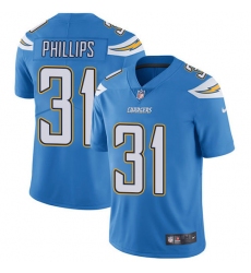 Nike Chargers 31 Adrian Phillips Electric Blue Alternate Mens Stitched NFL Vapor Untouchable Limited Jersey