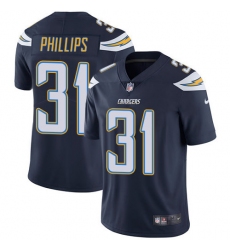 Nike Chargers 31 Adrian Phillips Navy Blue Team Color Mens Stitched NFL Vapor Untouchable Limited Jersey