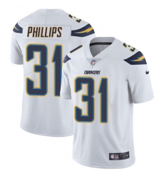 Nike Chargers 31 Adrian Phillips White Mens Stitched NFL Vapor Untouchable Limited Jersey