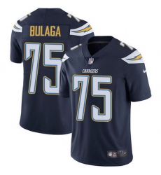 Nike Chargers 75 Bryan Bulaga Navy Blue Team Color Men Stitched NFL Vapor Untouchable Limited Jersey