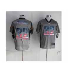 Nike San Diego Chargers 32 Eric Weddle grey Elite USA Flag Fashion NFL Jersey