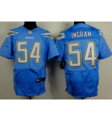 Nike San Diego Chargers 54 Melvin Ingram Blue Alternate Elite NFL Jersey