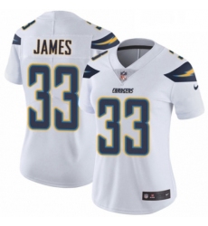 Womens Nike Los Angeles Chargers 33 Derwin James White Vapor Untouchable Limited Player NFL Jersey