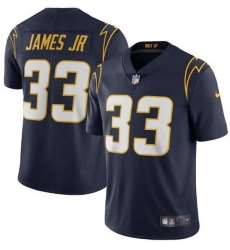 Youth Los Angeles Chargers 33 Derwin James JR Navy Vapor Untouchable Limited Stitched Jersey 