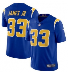 Youth Los Angeles Chargers 33 Derwin James JR Royal Vapor Untouchable Limited Stitched Jersey 