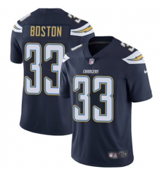 Youth Nike Chargers #33 Tre Boston Navy Blue Team Color Stitched NFL Vapor Untouchable Limited Jersey