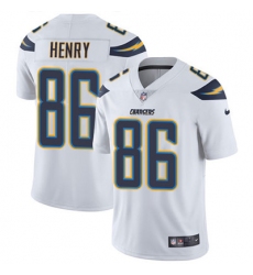 Youth Nike Chargers #86 Hunter Henry White Stitched NFL Vapor Untouchable Limited Jersey