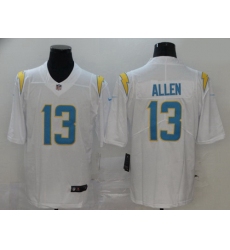 Youth Nike Los Angeles 13 Chargers Keenan Allen 2020 White Vapor Limited Jersey
