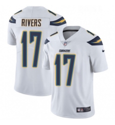Youth Nike Los Angeles Chargers 17 Philip Rivers Elite White NFL Jersey