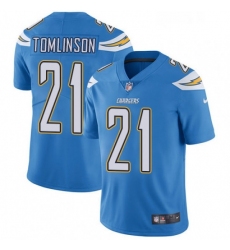 Youth Nike Los Angeles Chargers 21 LaDainian Tomlinson Electric Blue Alternate Vapor Untouchable Limited Player NFL Jersey