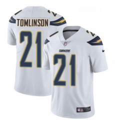 Youth Nike Los Angeles Chargers 21 LaDainian Tomlinson Elite White NFL Jersey