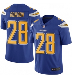 Youth Nike Los Angeles Chargers 28 Melvin Gordon Limited Electric Blue Rush Vapor Untouchable NFL Jersey