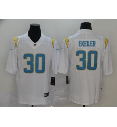 Youth Nike Los Angels Chargers 30 Austin Ekeler White Vapor Limited Jersey