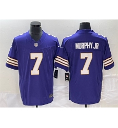 Men Minnesota Vikings 7 Byron Murphy Jr Purple 2023 F U S E Vapor Untouchable Limited Stitched Jersey