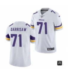 Men Minnesota Vikings 71 Christian Darrisaw White 2021 Vapor Untouchable Limited Stitched NFL Jersey