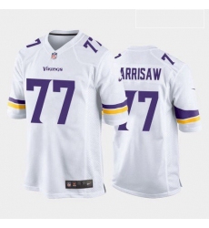 Men Minnesota Vikings Christian Darrisaw Purple White 2021 Draft Jersey