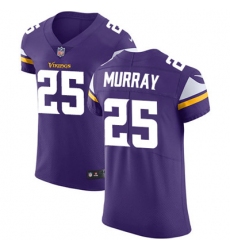 Men Nike Vikings #25 Latavius Murray Purple Team Color Stitched NFL Vapor Untouchable Elite Jersey
