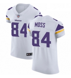 Mens Nike Minnesota Vikings 84 Randy Moss White Vapor Untouchable Elite Player NFL Jersey