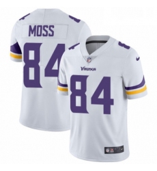 Mens Nike Minnesota Vikings 84 Randy Moss White Vapor Untouchable Limited Player NFL Jersey