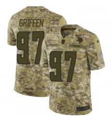 Mens Nike Minnesota Vikings 97 Everson Griffen Limited Camo 2018 Salute to Service NFL Jersey