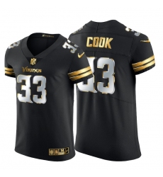 Minnesota Vikings 33 Dalvin Cook Men Nike Black Edition Vapor Untouchable Elite NFL Jersey