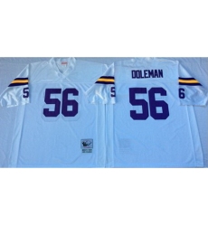 Mitchell&Ness Vikings 56 Chris Doleman White Throwback Stitched NFL Jersey
