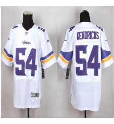New Minnesota Vikings #54 Eric Kendricks White Men Stitched NFL Elite Jersey