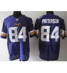 Nike Minnesota Vikings 84 Cordarrelle Patterson Purple Elite NFL Jersey